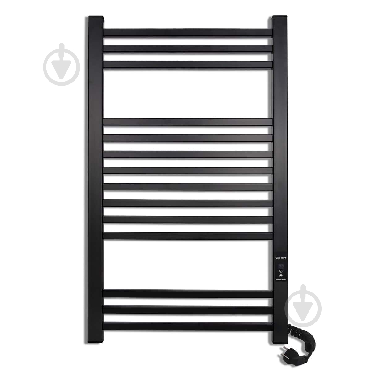 Рушникосушарка електрична Rhein Adam S14 500х900 E R PE/MAT RAL9005 330W - фото 2
