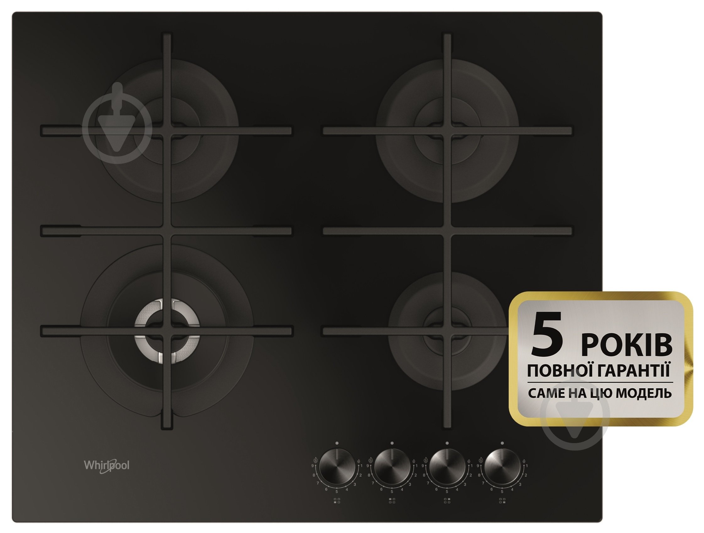 Варильна поверхня газова Whirlpool GOWL 628/NB EE - фото 2