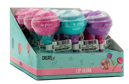 Блеск для губ CREATE IT! CANDY LOLLIPOP 84803 в ассорт. - фото 1