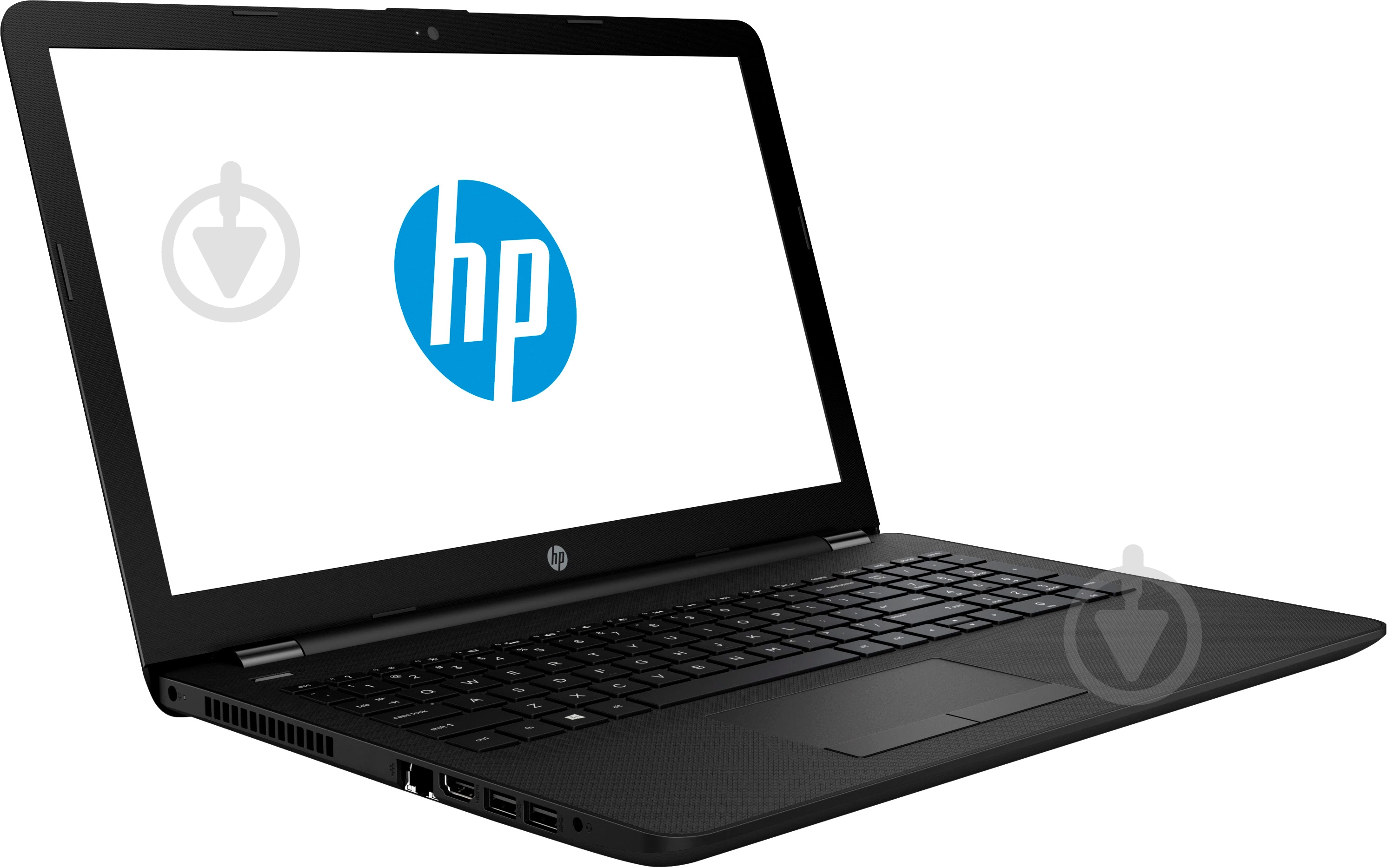 Ноутбук HP 15-bs542ur 15.6" (2KG44EA) black - фото 2