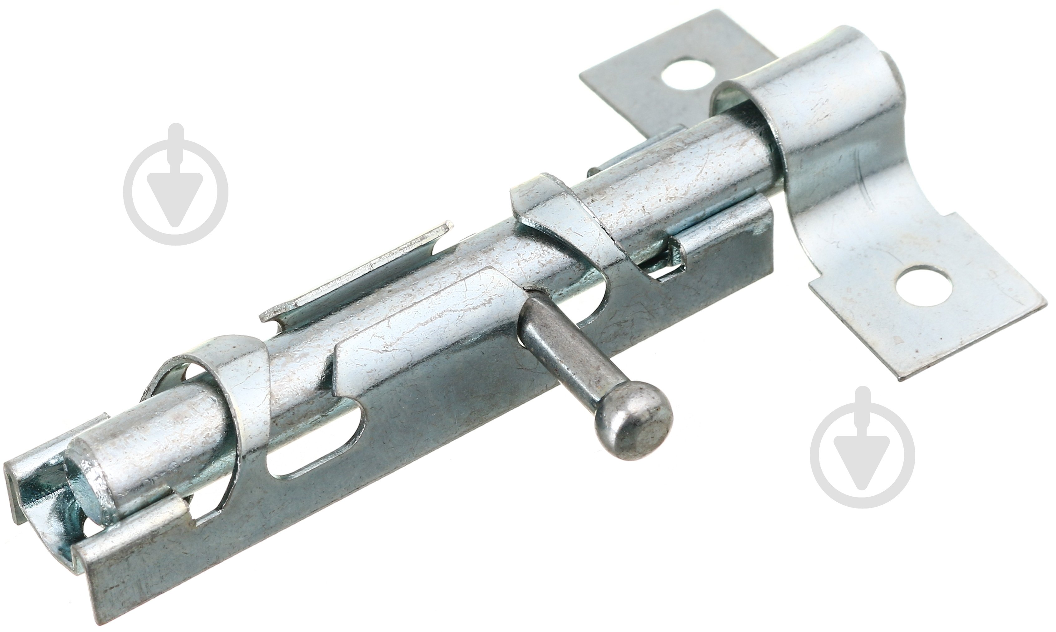 Шпингалет ЗТ-8 90006089 серебряный 12 мм - фото 2