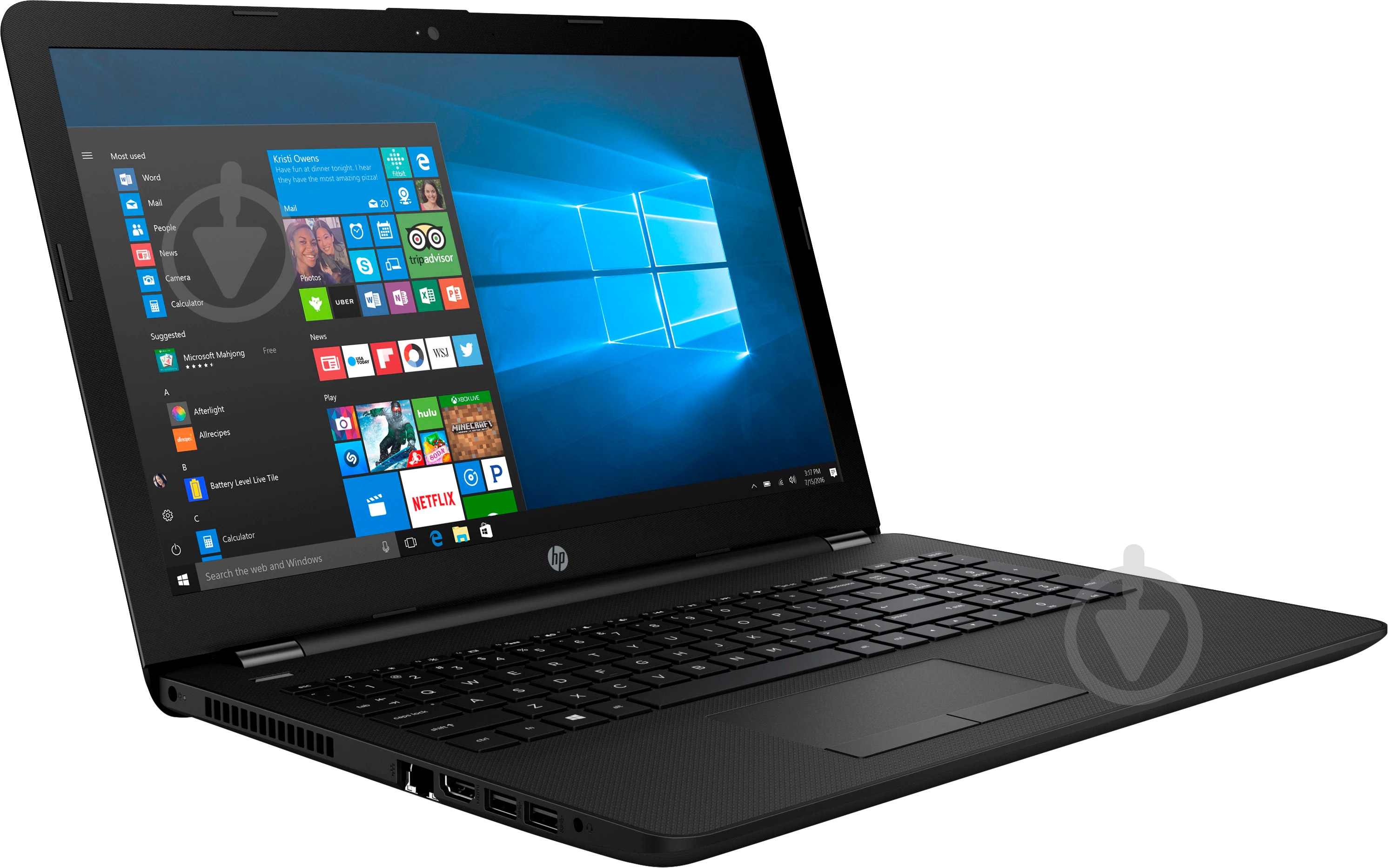 Ноутбук HP 15-bs565ur 15.6" (2MD88EA) black - фото 2 Ноутбук HP 15-bs565ur 15.6" (2MD88EA) black - фото 2