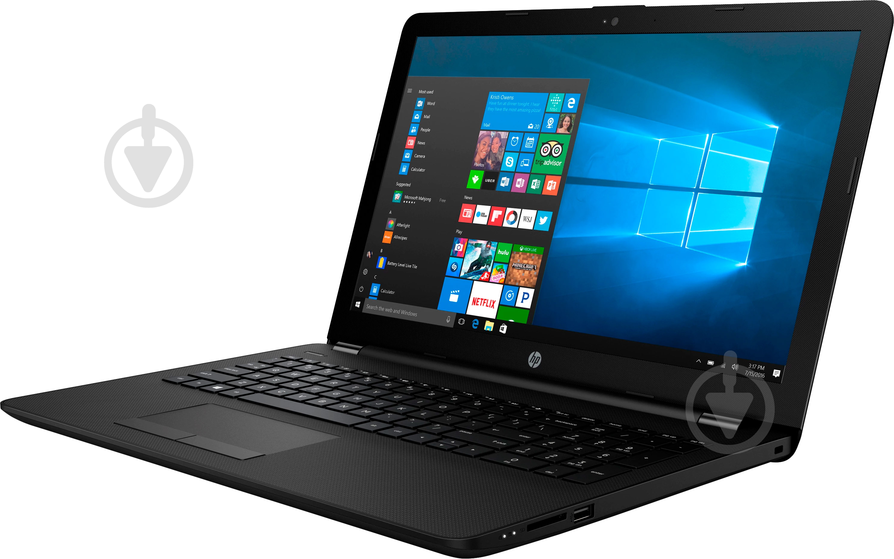 Ноутбук HP 15-bs565ur 15.6" (2MD88EA) black - фото 3 Ноутбук HP 15-bs565ur 15.6" (2MD88EA) black - фото 3