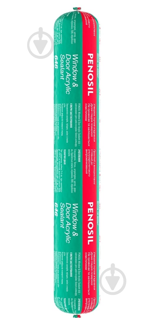 Герметик PENOSIL Window & Door Acrylic Sealant 646 белый 600 мл - фото 1