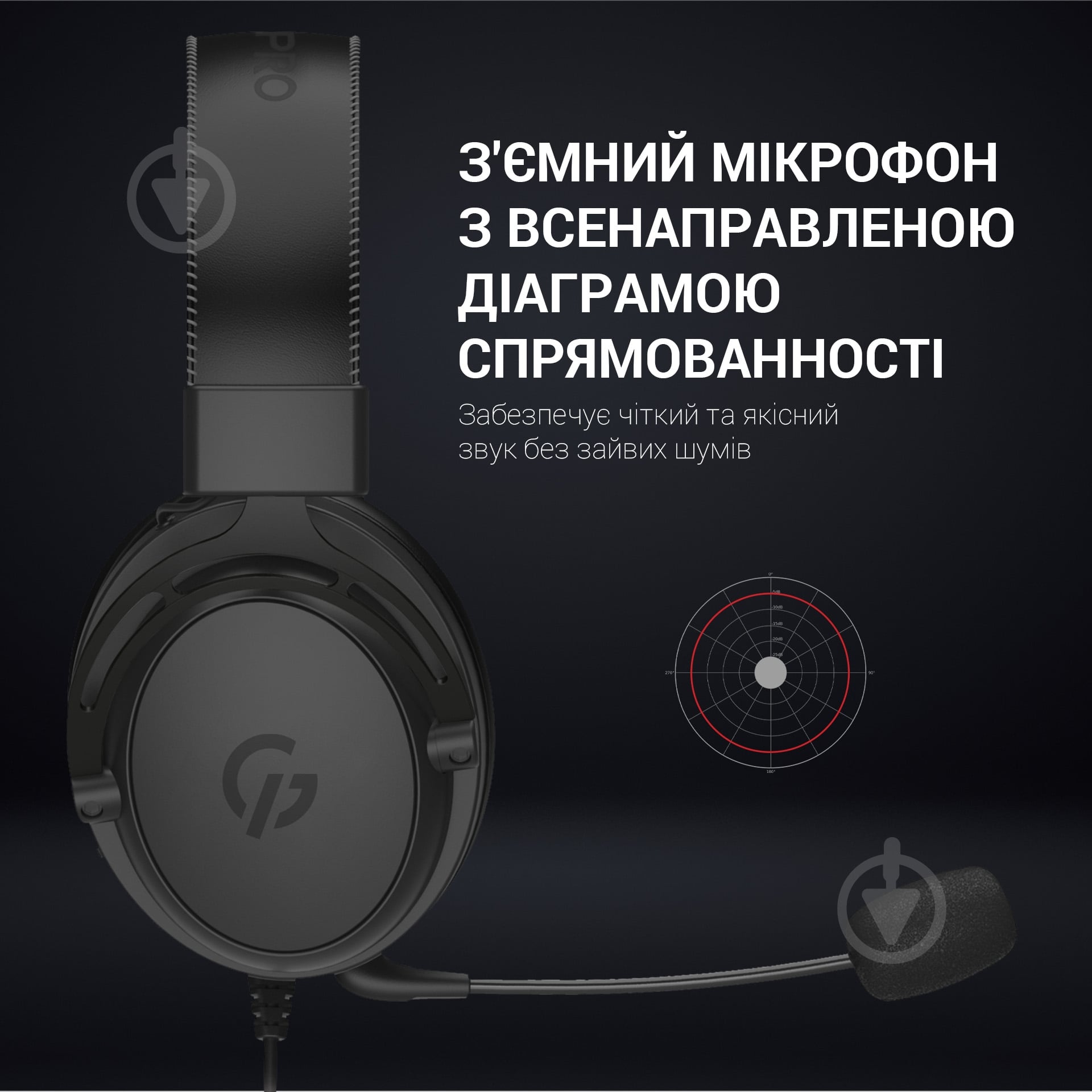 Гарнитура игровая GamePro HS1050 black (HS1050) - фото 4 Гарнитура игровая GamePro HS1050 black (HS1050) - фото 4