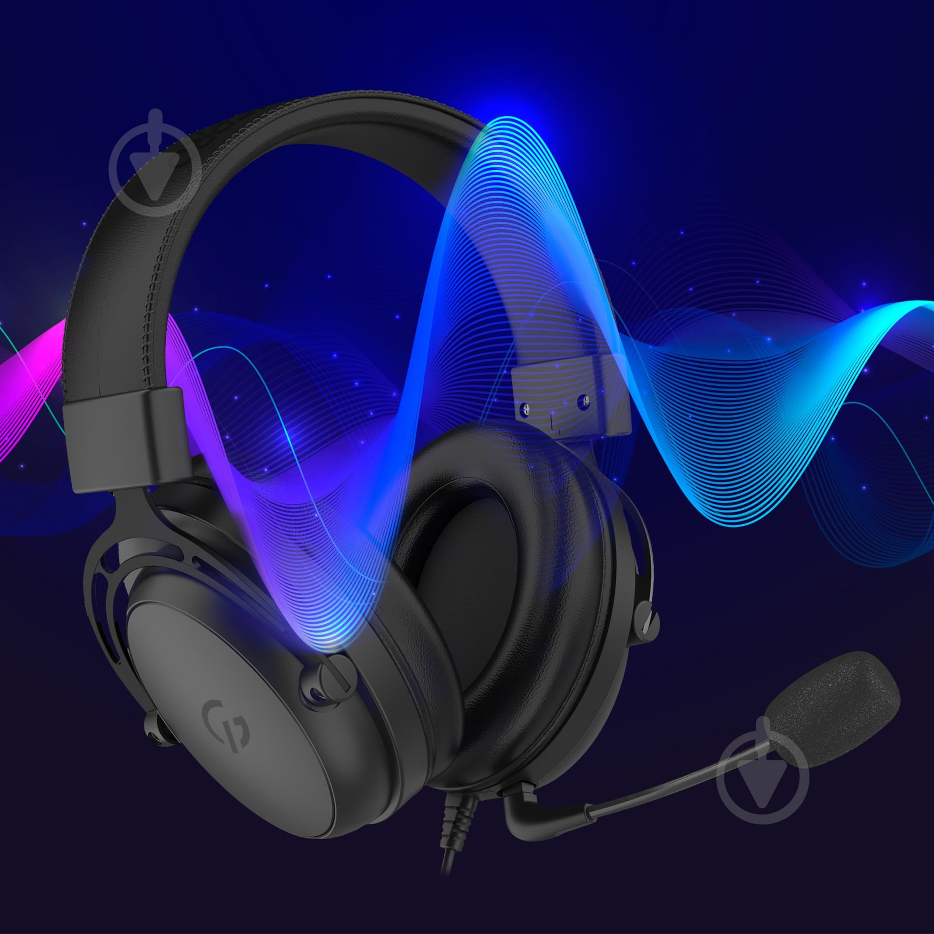 Гарнитура игровая GamePro HS1050 black (HS1050) - фото 3 Гарнитура игровая GamePro HS1050 black (HS1050) - фото 3
