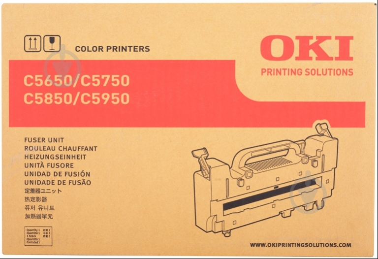 Фьюзер OKI C5650/5750/5850/5950 (43853103) - фото 1