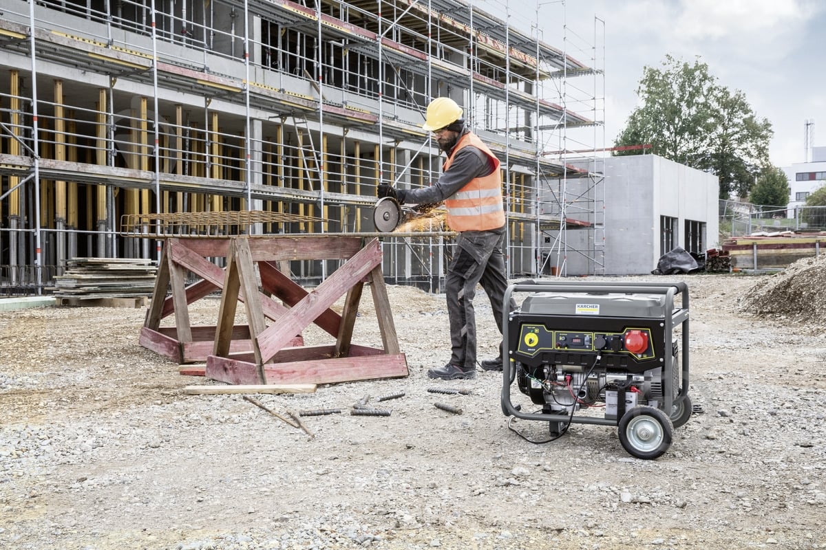 Генератор бензиновий Karcher PGG 8/3 7 кВт / 7,5 кВт 380 В 1.042-209.0 - фото 5