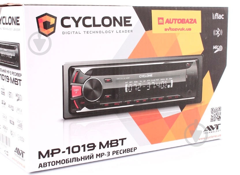 Автомагнітола CYCLONE MP-1019R - фото 6