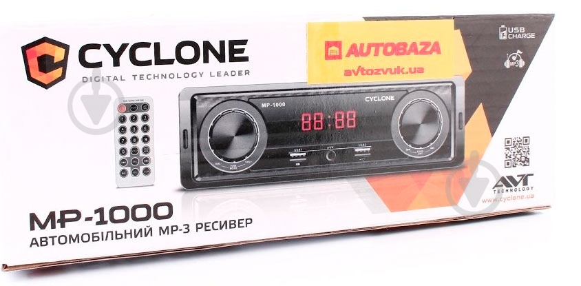 Автомагнітола CYCLONE MP-1000R - фото 4