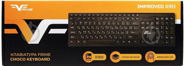 Клавіатура Frime Choco Keyboard (FKBB0223) black - фото 2