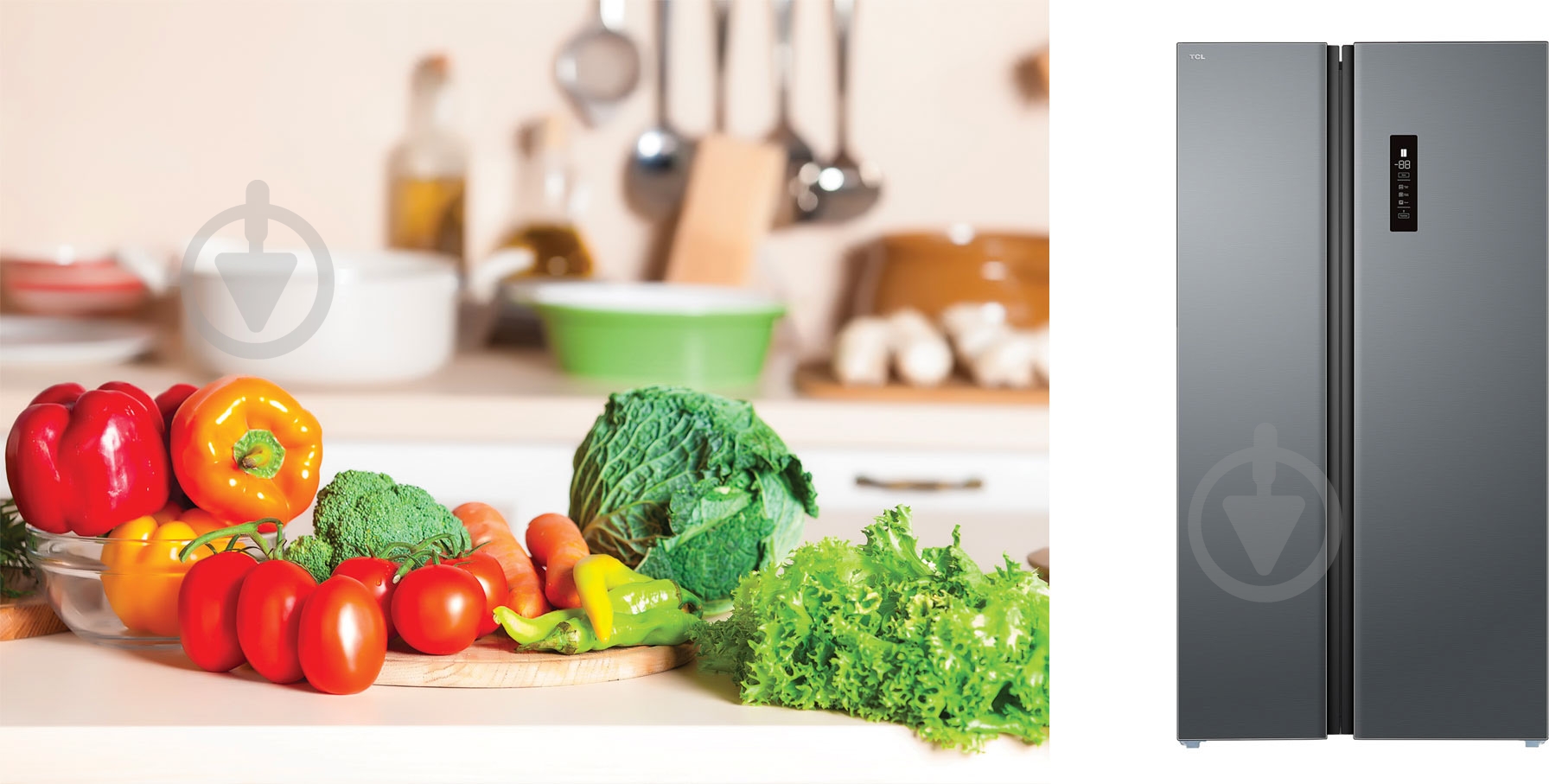 Холодильник TCL Side-by-side RP505SXF0 - фото 13 Холодильник TCL Side-by-side RP505SXF0 - фото 13