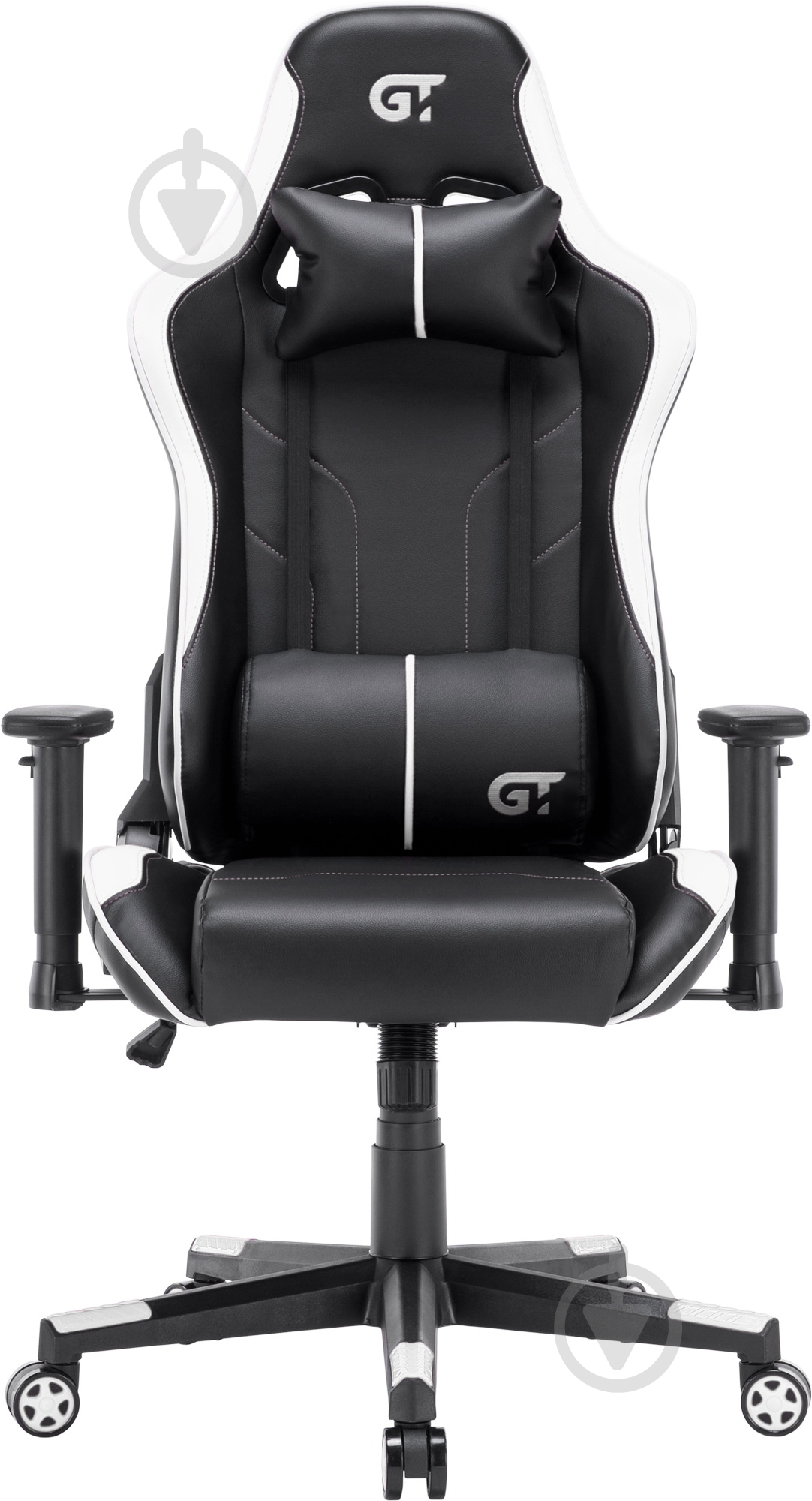Кресло GT Racer X-2528 черно-белый - фото 2 Кресло GT Racer X-2528 черно-белый - фото 2