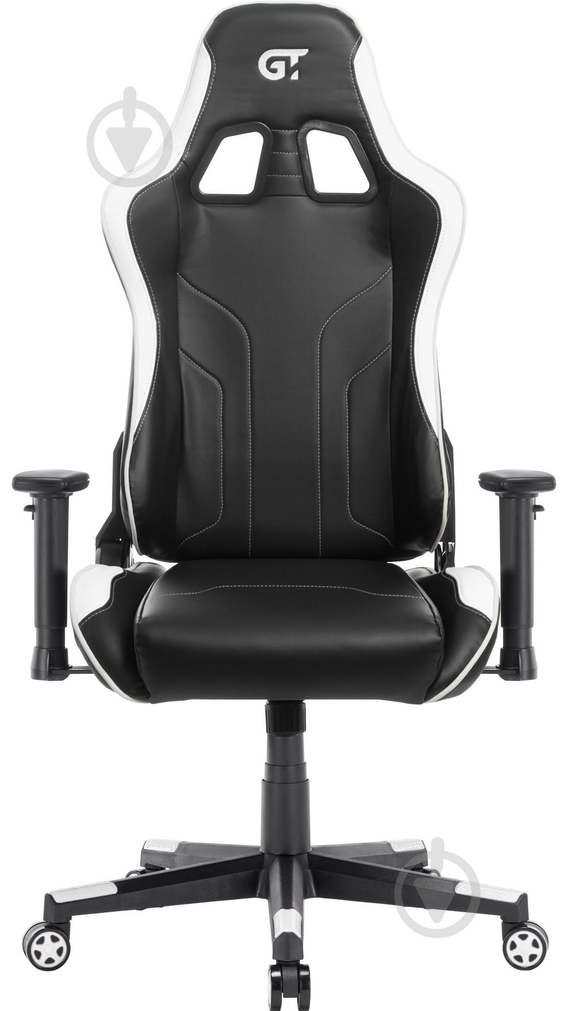 Кресло GT Racer X-2528 черно-белый - фото 3 Кресло GT Racer X-2528 черно-белый - фото 3