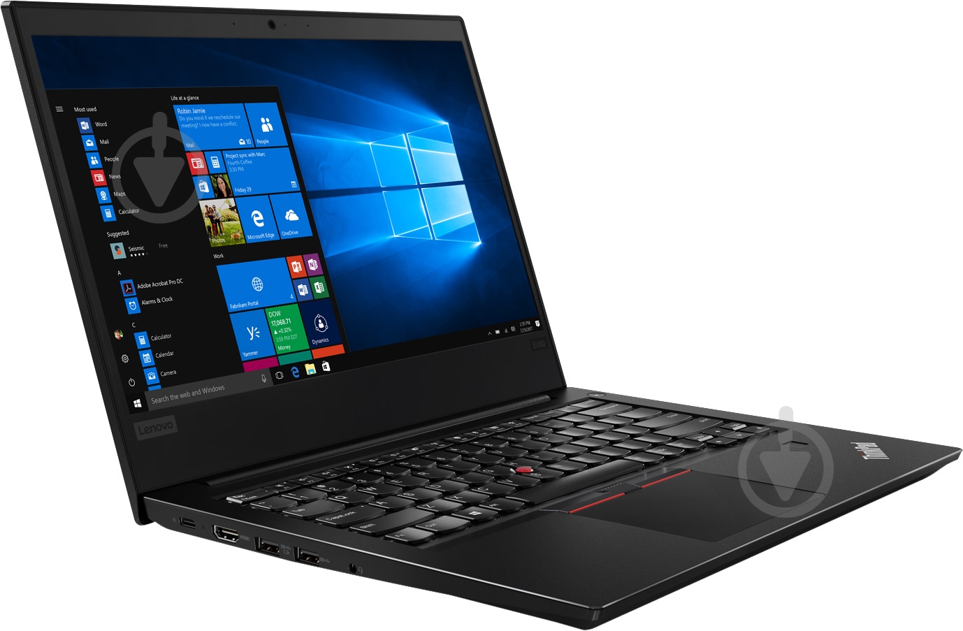 Ноутбук Lenovo ThinkPad E480 14" (20KN0061RT) black - фото 2 Ноутбук Lenovo ThinkPad E480 14" (20KN0061RT) black - фото 2
