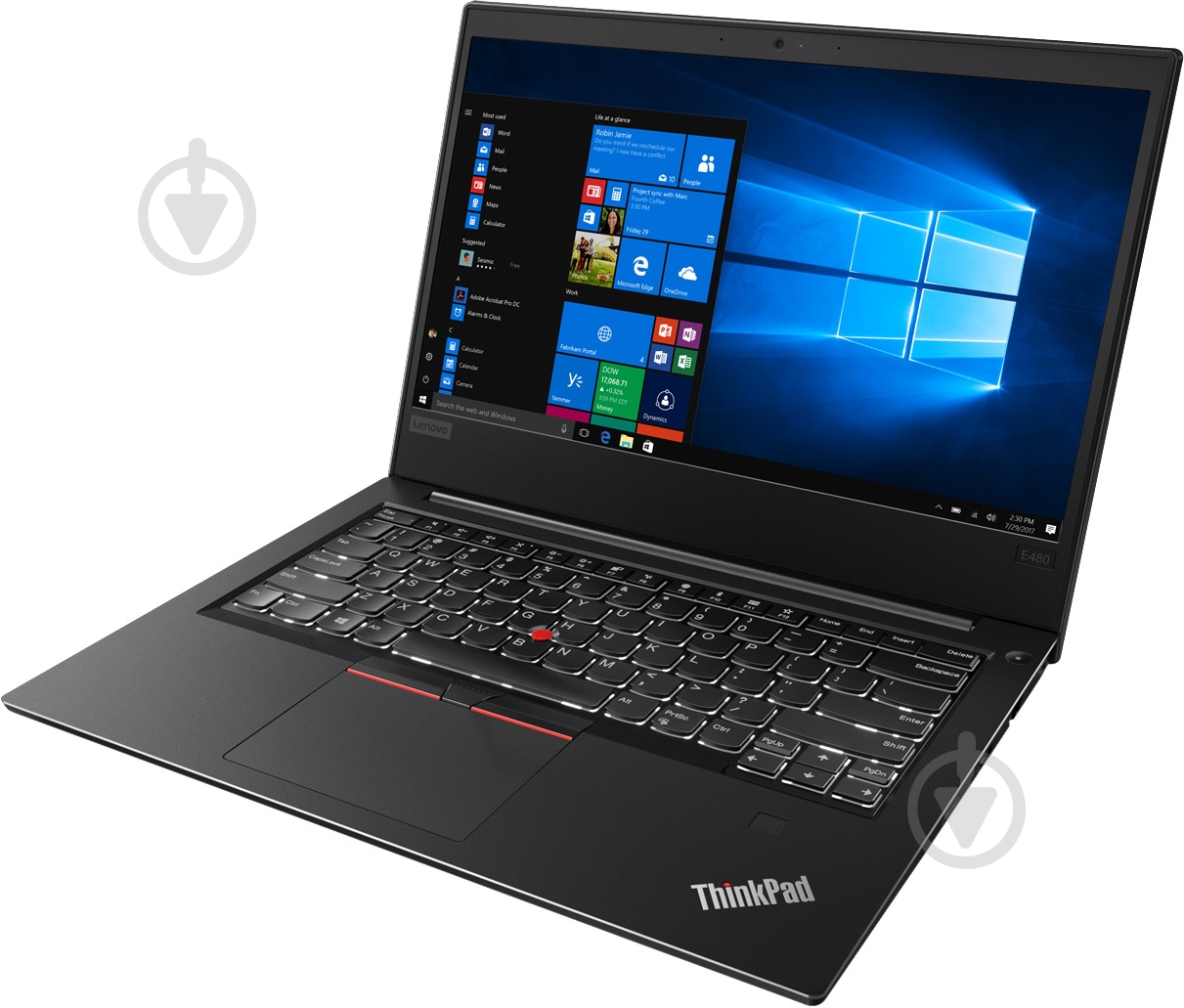 Ноутбук Lenovo ThinkPad E480 14" (20KN0061RT) black - фото 6 Ноутбук Lenovo ThinkPad E480 14" (20KN0061RT) black - фото 6