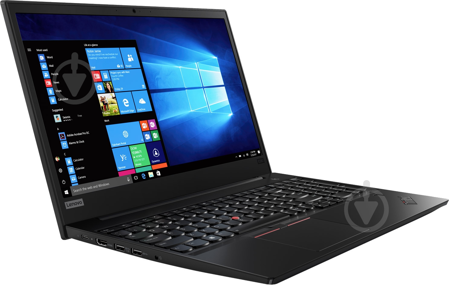 Ноутбук Lenovo ThinkPad E580 15.6" (20KS0065RT) black - фото 2