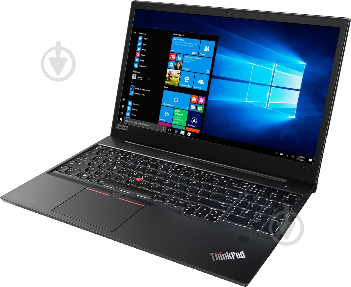 Ноутбук Lenovo ThinkPad E580 15.6" (20KS0065RT) black - фото 6