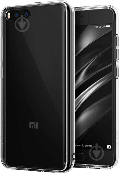 Чехол Ringke Fusion Black для Xiaomi Mi6 - фото 1 Чехол Ringke Fusion Black для Xiaomi Mi6 - фото 1