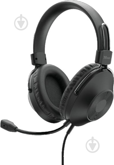Гарнитура Trust Ozo Over-Ear USB Headset black (24132_TRUST) - фото 1 Гарнитура Trust Ozo Over-Ear USB Headset black (24132_TRUST) - фото 1