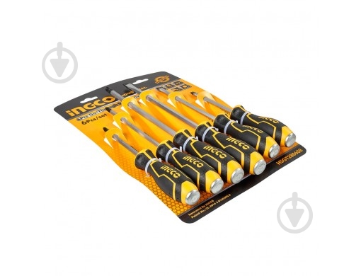 Набір викруток INGCO 6 шт HSGT280608 - фото 4 Набір викруток INGCO 6 шт HSGT280608 - фото 4