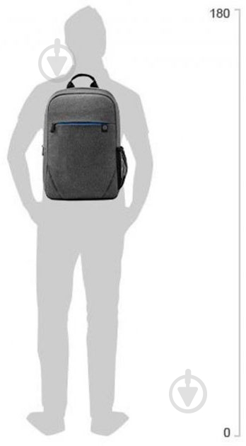 Рюкзак HP Prelude Backpack 15.6" grey (1E7D6AA) - фото 4 Рюкзак HP Prelude Backpack 15.6" grey (1E7D6AA) - фото 4