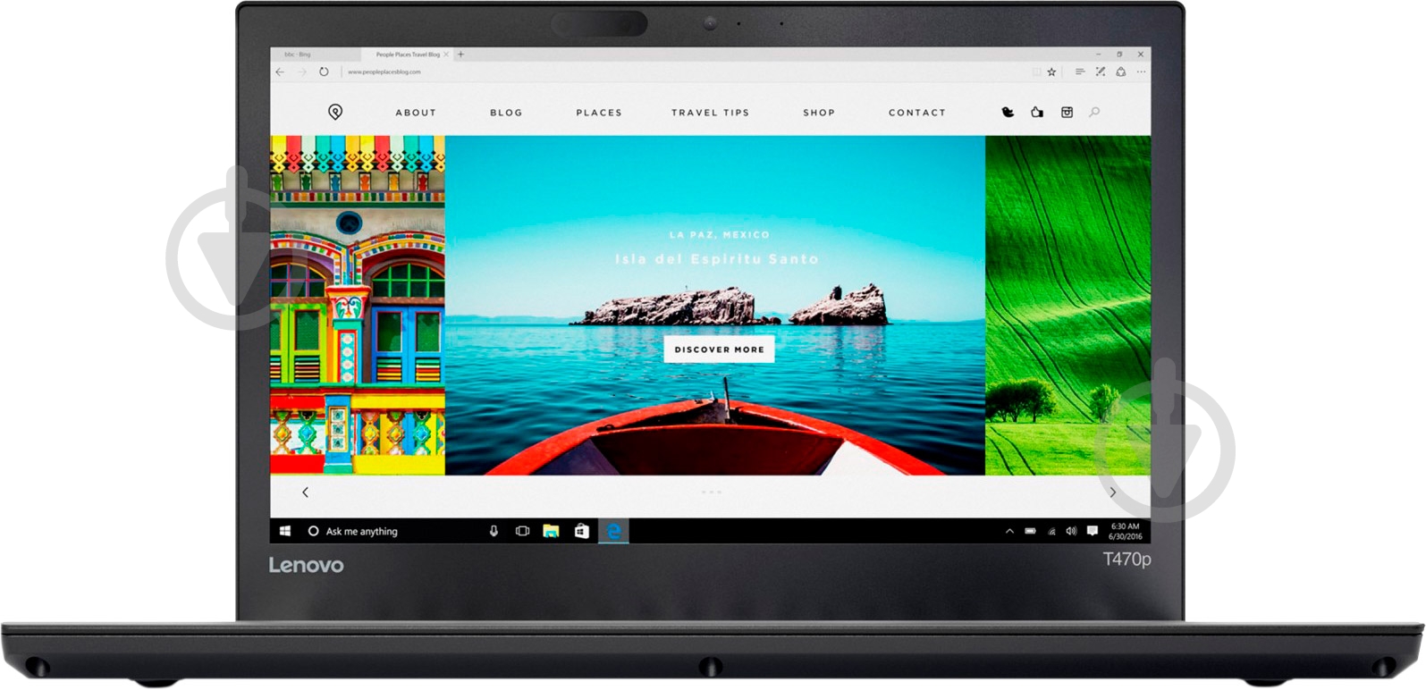 Ноутбук Lenovo ThinkPad T470p 14" (20J60045RT) black - фото 1