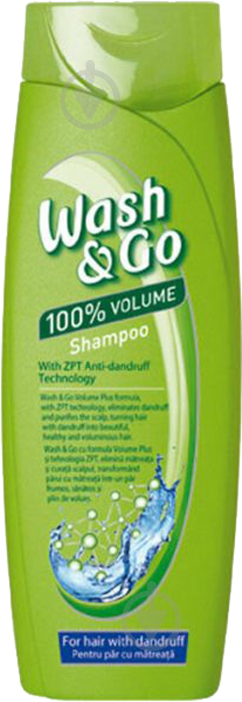 Шампунь Wash&Go проти лупи з технологією ZPT 200 мл - фото 1