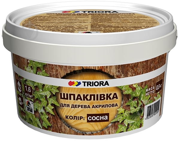 Шпаклівка для дерева Triora сосна 400 мл - фото 1