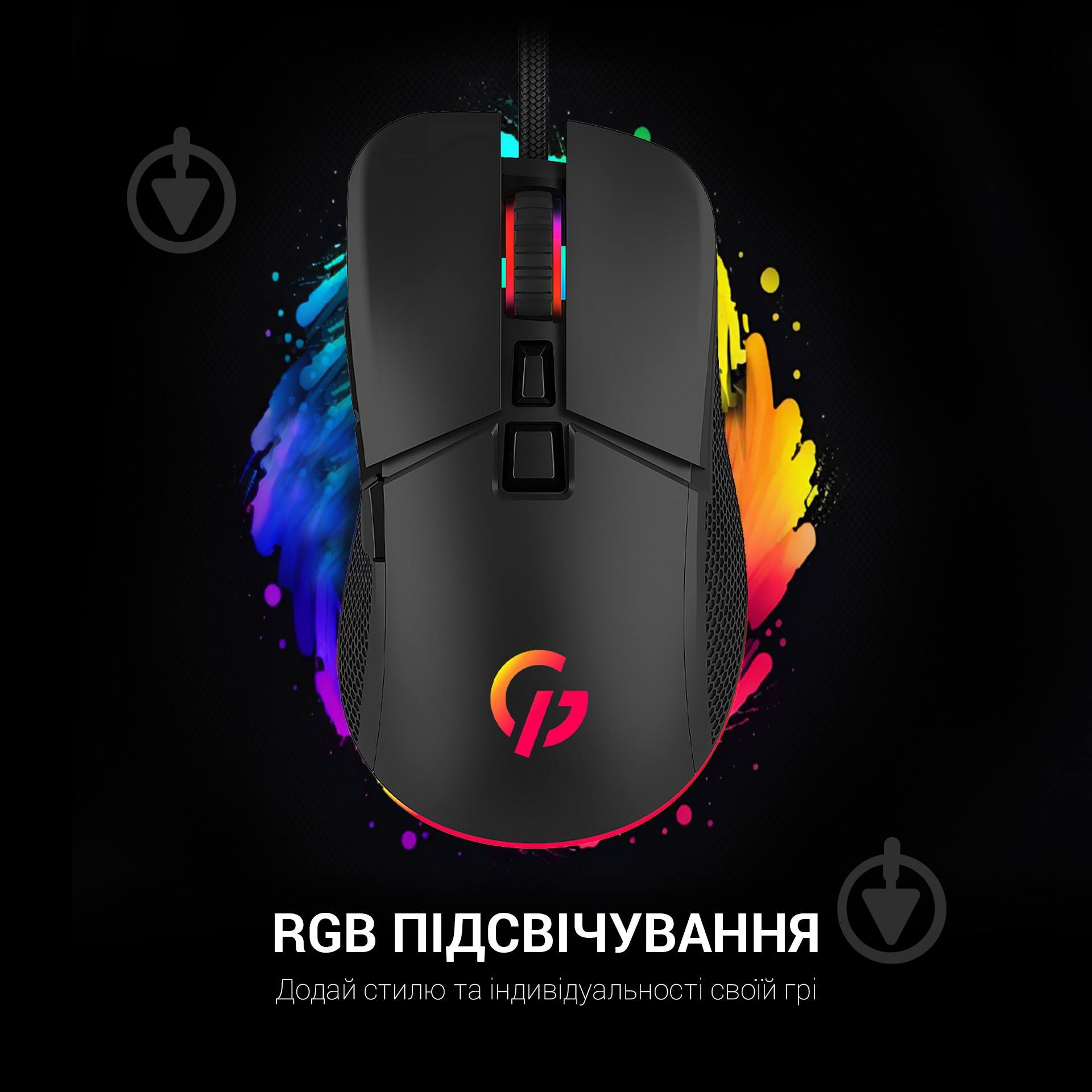 Мишка GamePro black (GM340) - фото 8