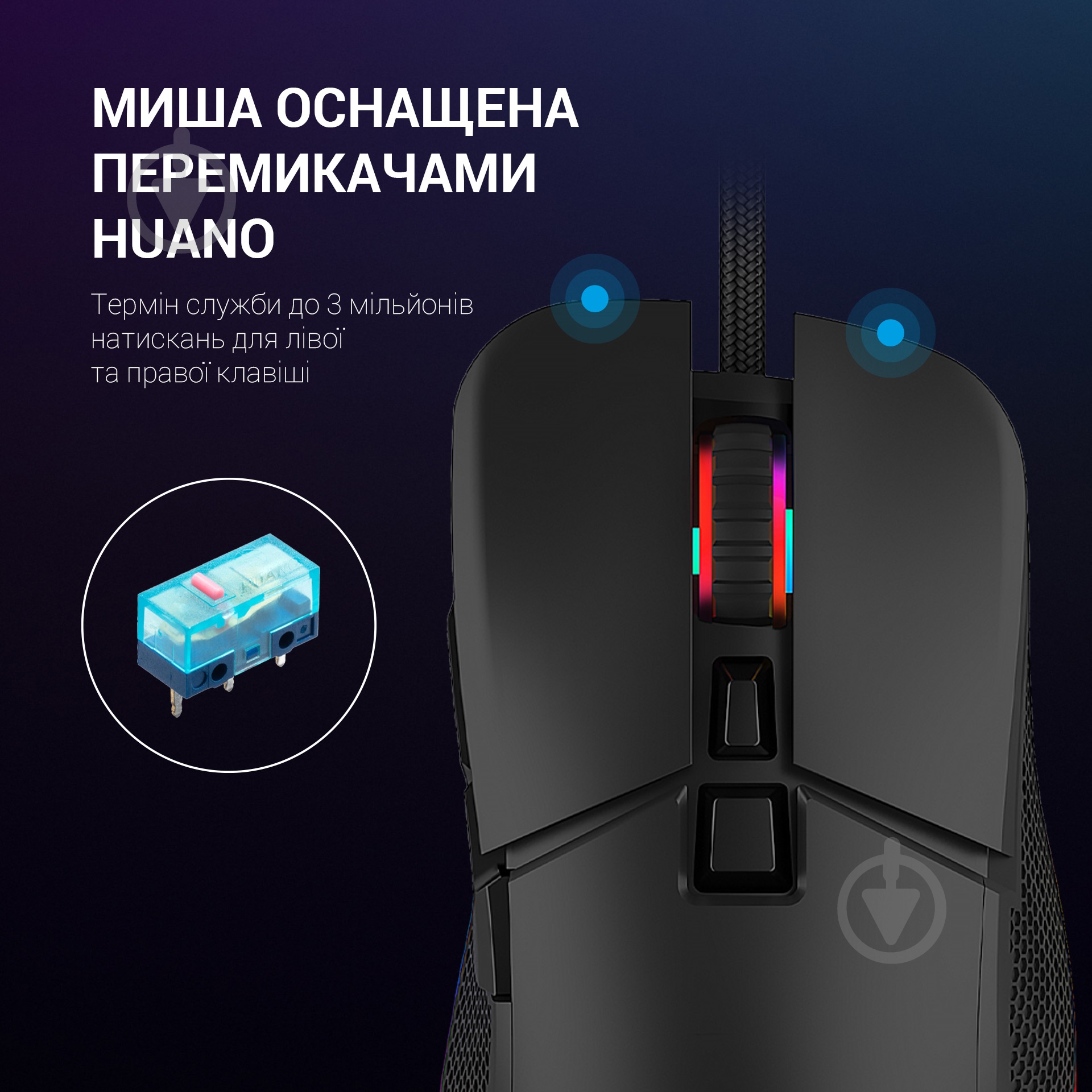 Мишка GamePro black (GM340) - фото 10