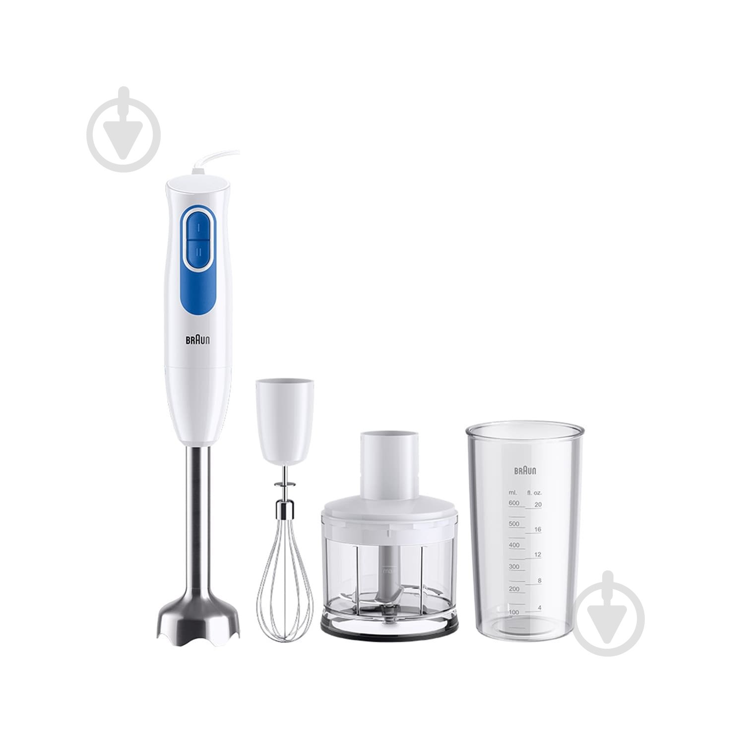 Блендер заглибний Braun MQ20236MWH MultiQuick 2 - фото 1