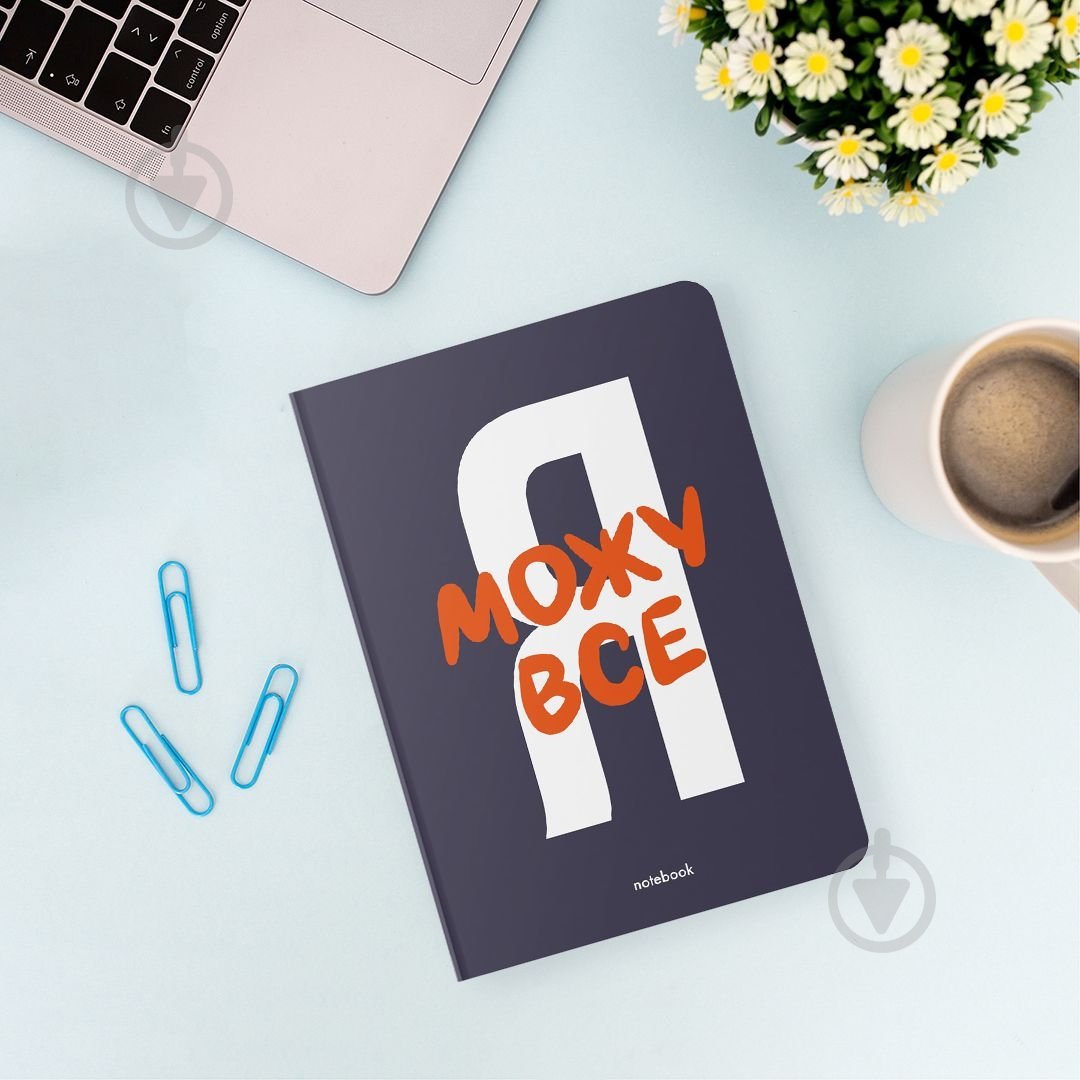 Блокнот Orner «Я могу все» синий - фото 5