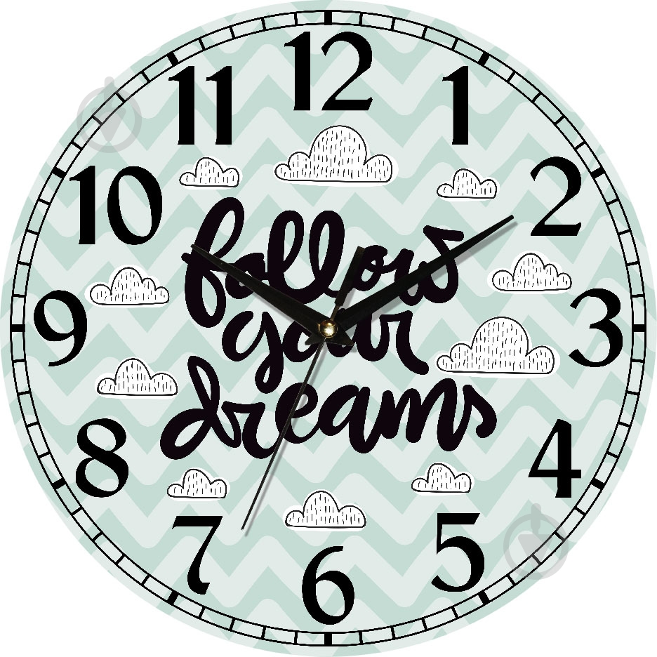 Часы настенные Follow your dream UTA - фото 1