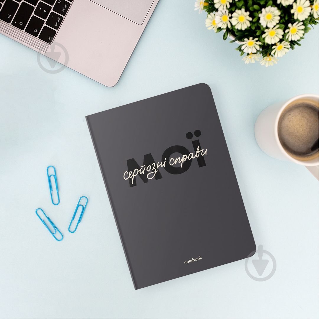 Блокнот Orner Мои серьезные дела серый - фото 5