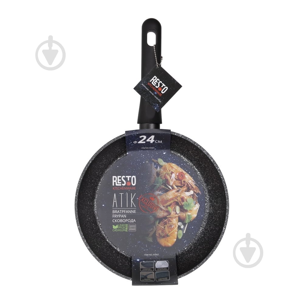 Сковорода RESTO 24 см 93402 - фото 6