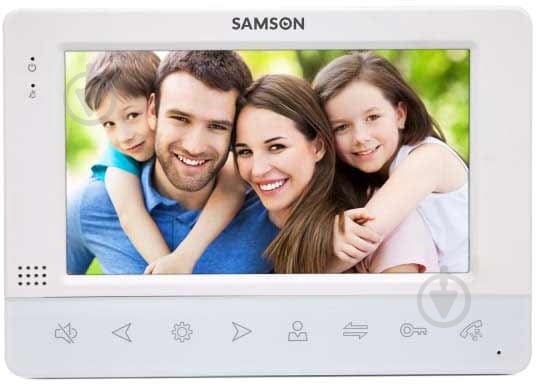 Видеодомофон Samson SW-715N 7" біл. - фото 1