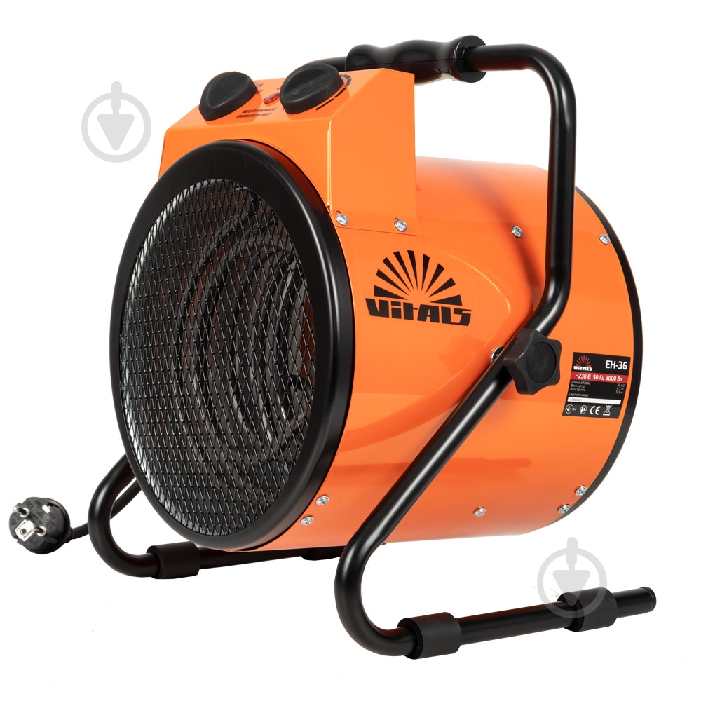 Обогреватель электрический Vitals EH-36 3 кВт 220 В - фото 1