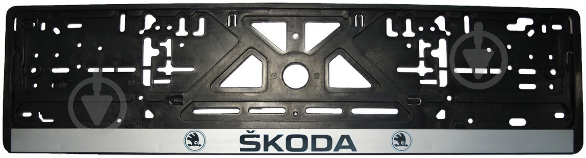 Рамка под номерной знак SKODA - фото 1