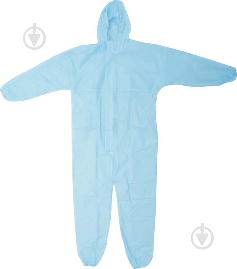 Комбинезон защитный ламинированный р. XXXXL голубой - фото 1 Комбинезон защитный ламинированный р. XXXXL голубой - фото 1