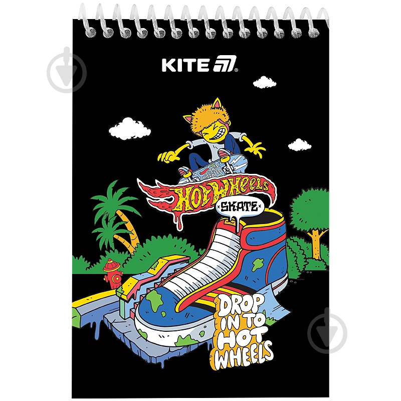 Блокнот KITE А6 Hot Wheels HW25-196-2 - фото 1 Блокнот KITE А6 Hot Wheels HW25-196-2 - фото 1