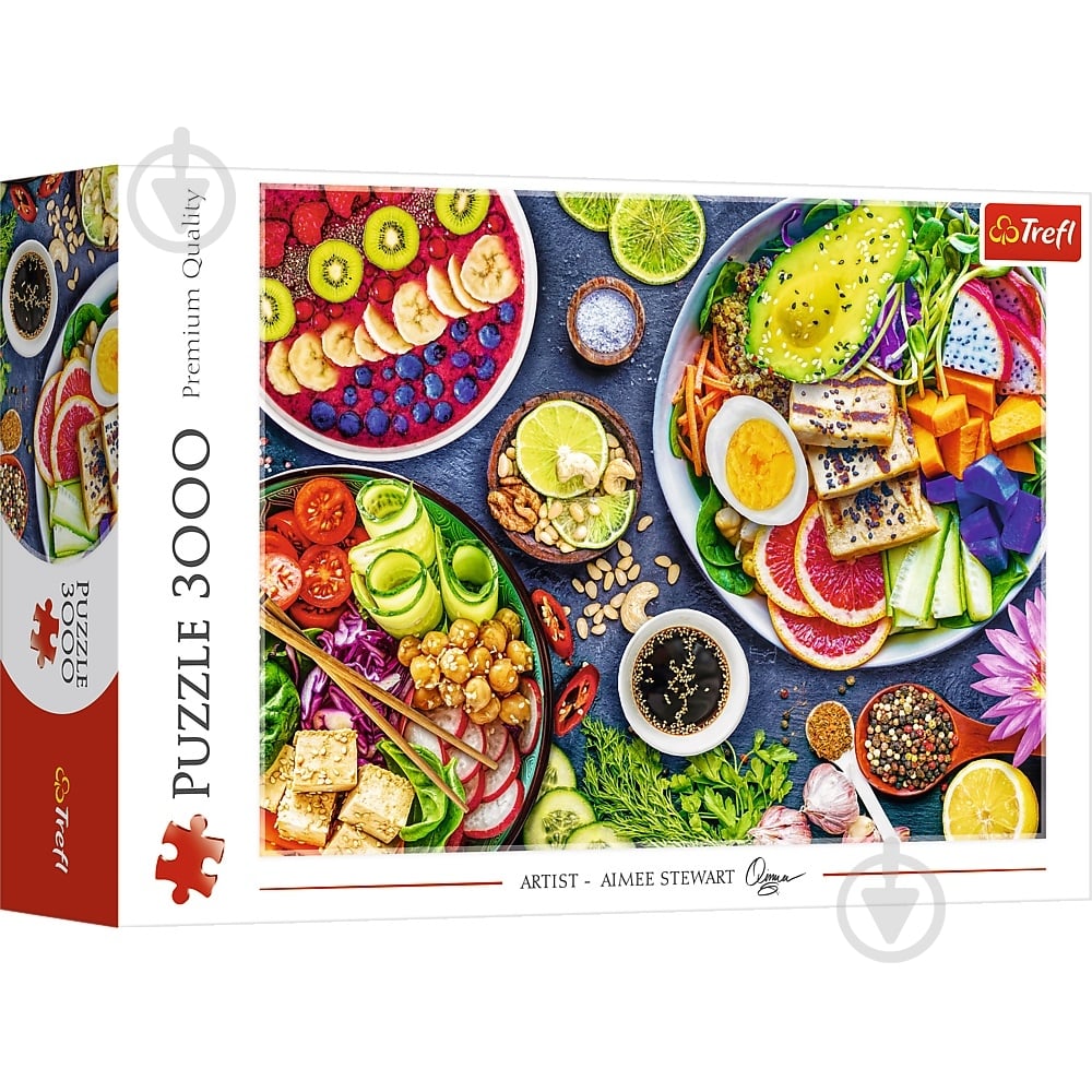 Пазл Trefl 3000 Чаша Будды 33077 - фото 1