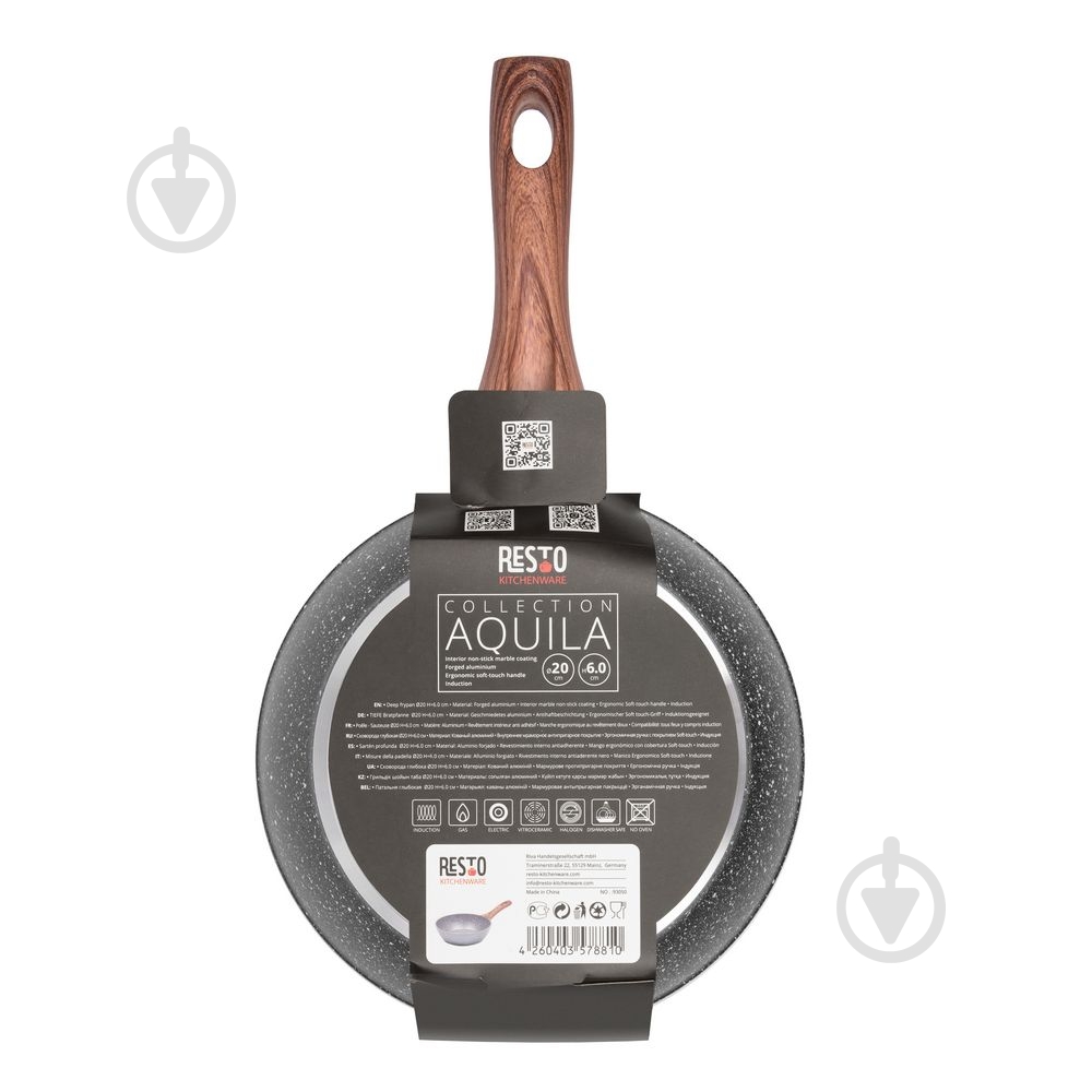 Сковорода RESTO 26 см 93050 - фото 7