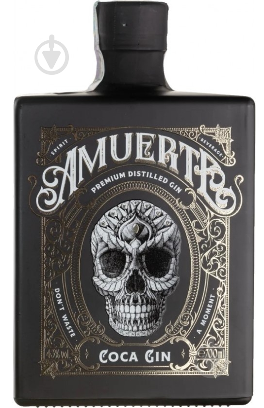 Джин Coca Leaf Gin Black Edition 43 % 0,7 л - фото 1 Джин Coca Leaf Gin Black Edition 43 % 0,7 л - фото 1