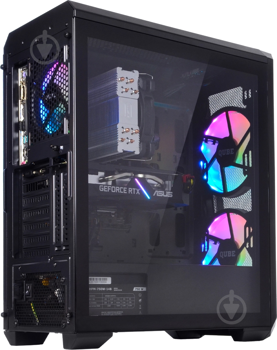 Компьютер персональный Artline Gaming X77 (X77v83Win) black - фото 4