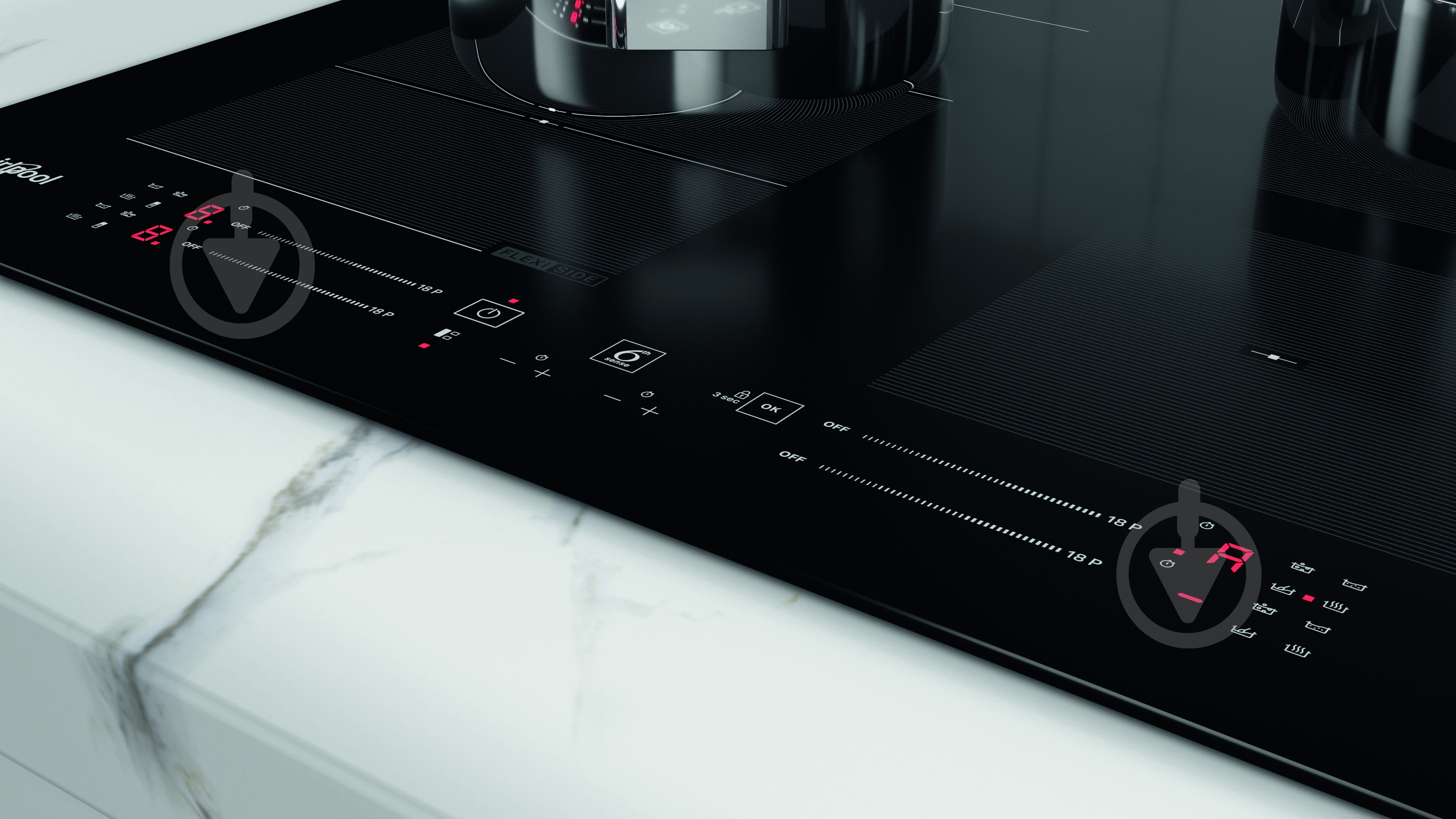 Варочная поверхность индукционная Whirlpool WF S0160 NE - фото 2 Варочная поверхность индукционная Whirlpool WF S0160 NE - фото 2