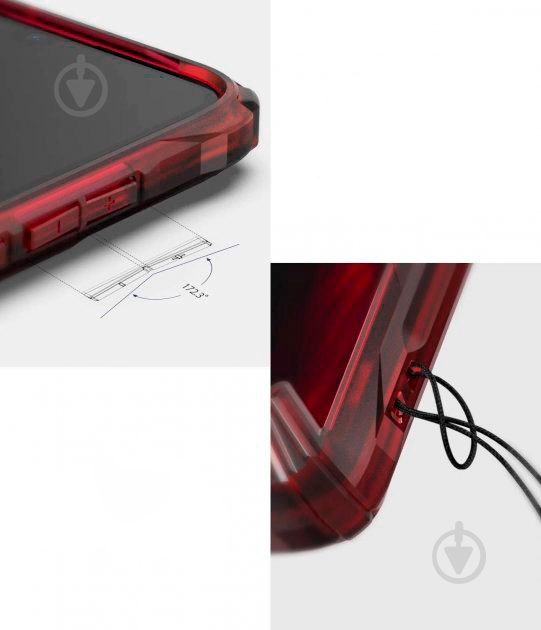 Чехол Ringke Fusion X Ruby Rad для Xiaomi Mi 9T - фото 2
