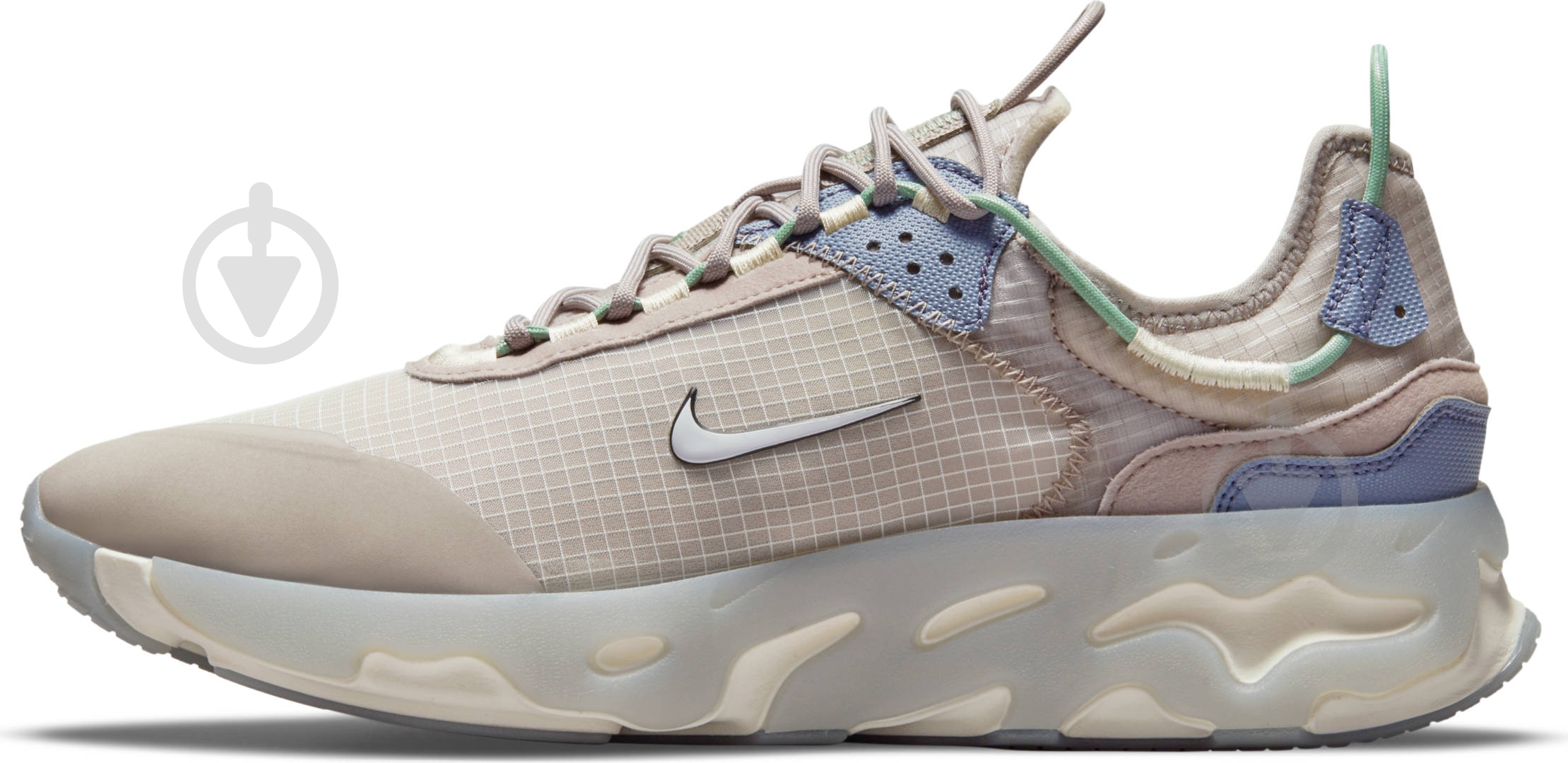 Кроссовки мужские демисезонные Nike React Live CV1772-002 р.45 бежевые - фото 1