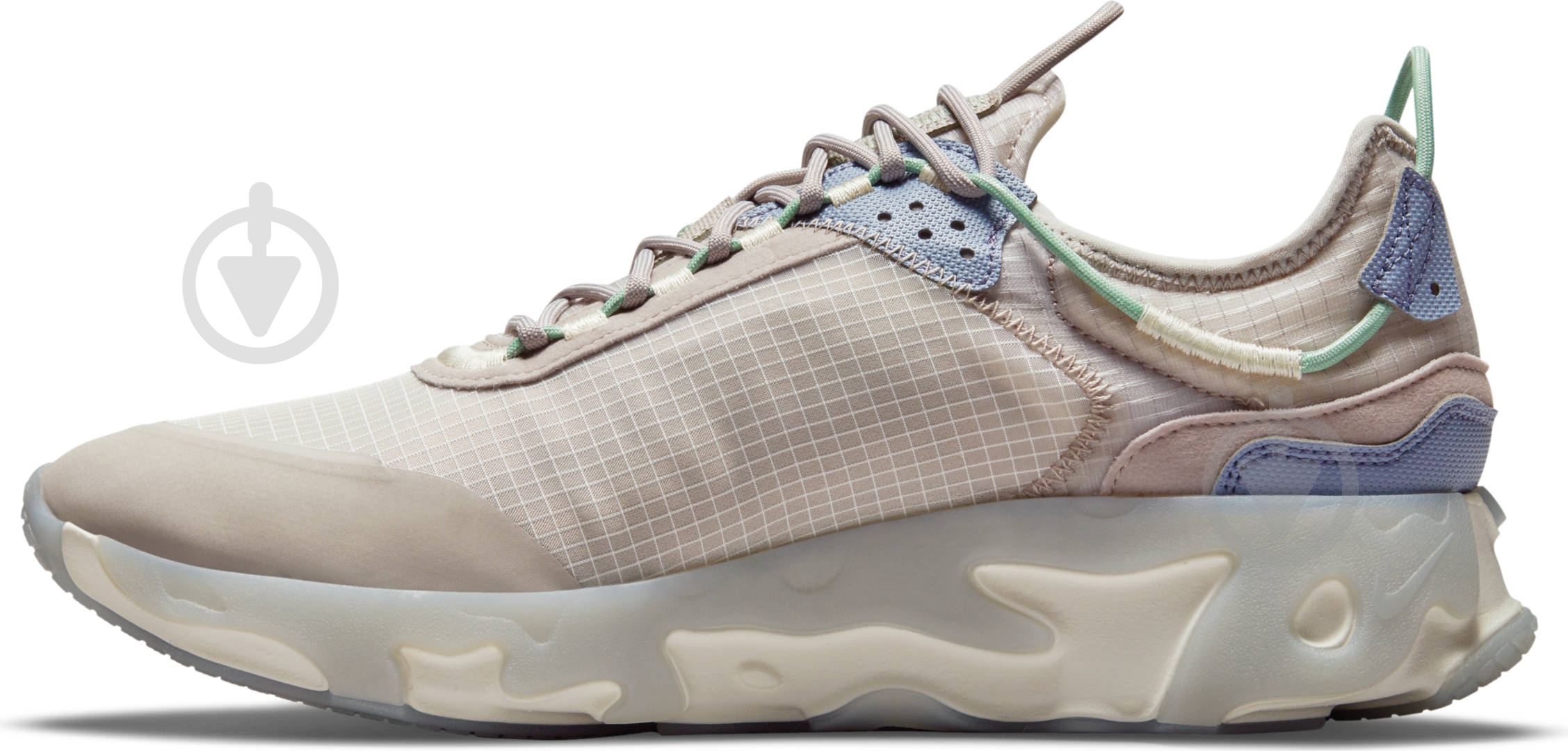 Кроссовки мужские демисезонные Nike React Live CV1772-002 р.45 бежевые - фото 2