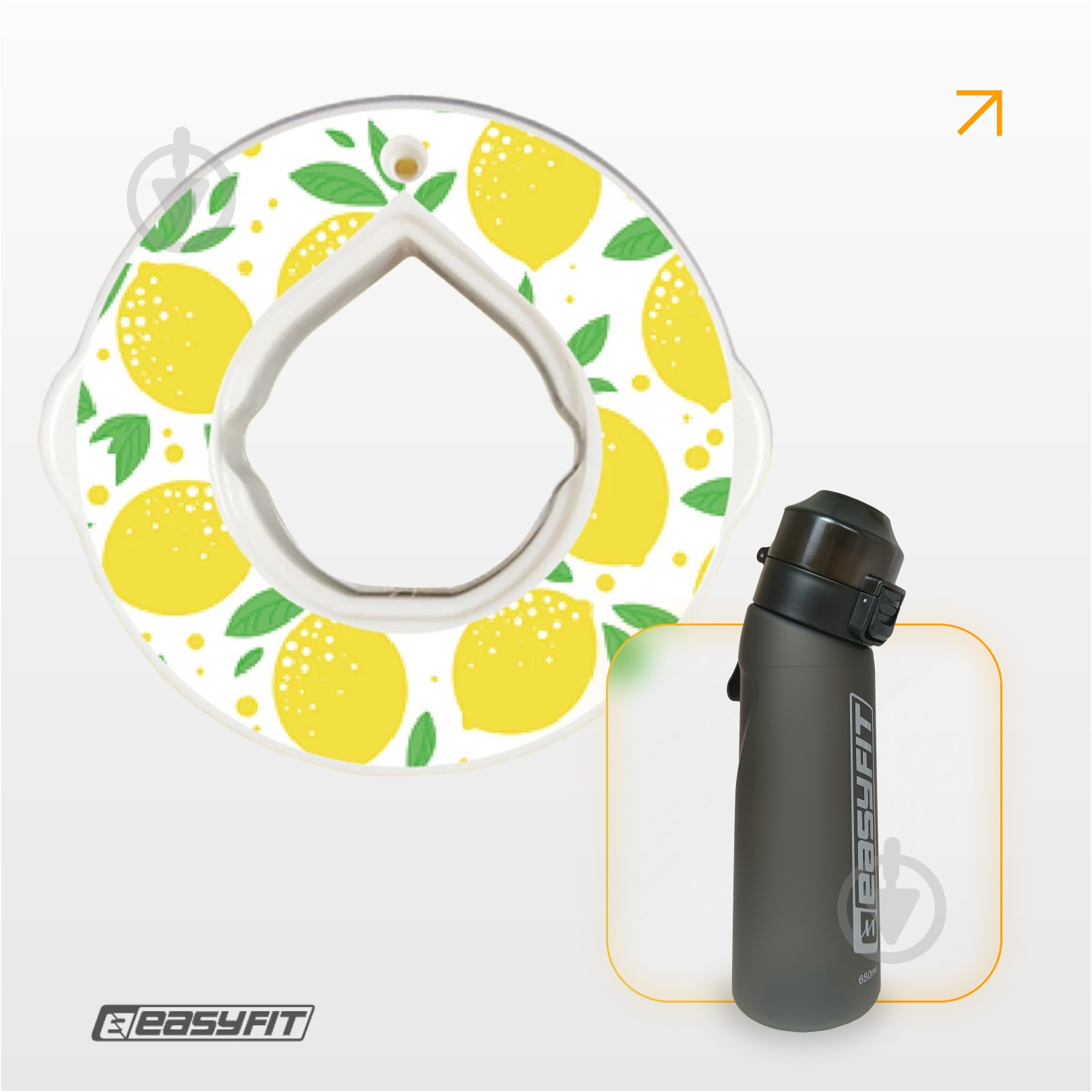 Капсула для бутылки EasyFit Лимон - фото 1